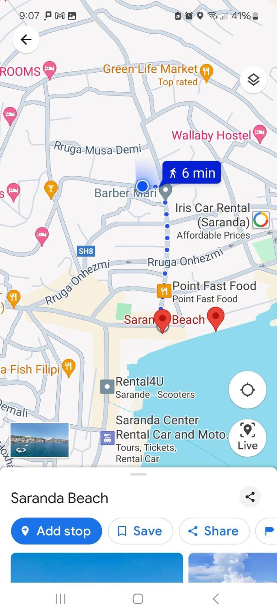 Ferienwohnung Kristo Apartament, Sarandë Exterior foto